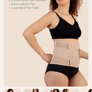 Women's Beige Postpartum Support Belt
